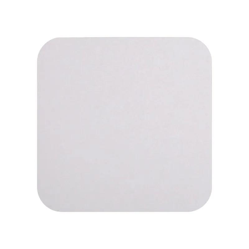 Square Pulpboard Coaster Light Weight CMYK Print - 3.5 in - product view 2