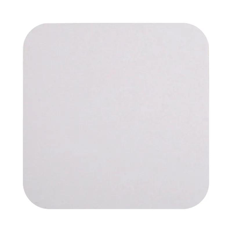 Square Pulpboard Coaster Light Weight CMYK - 4 x 4 in - product view 2