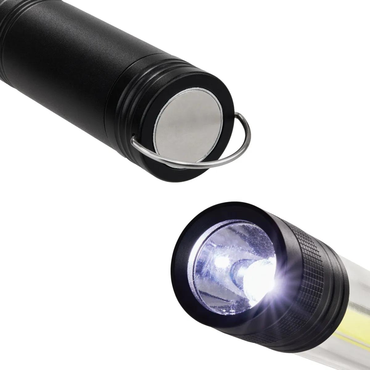 Magnetic Emergency Flashlight COB LED 150 Lumen Red Strobe - 9 x 1 in - product view 4