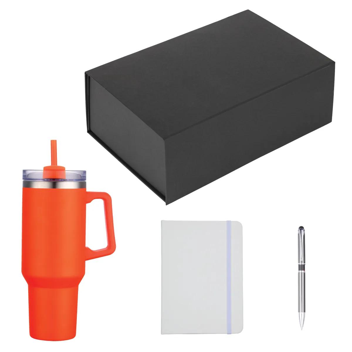 Tumbler Notebook Stylus Pen Gift Set Steel - 12 x 8 x 4.5 in - product view 7