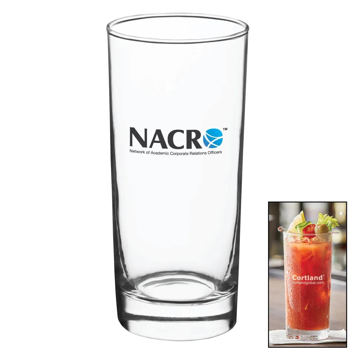 Slim Beverage Glass Straight Sides Cocktail - 16 oz