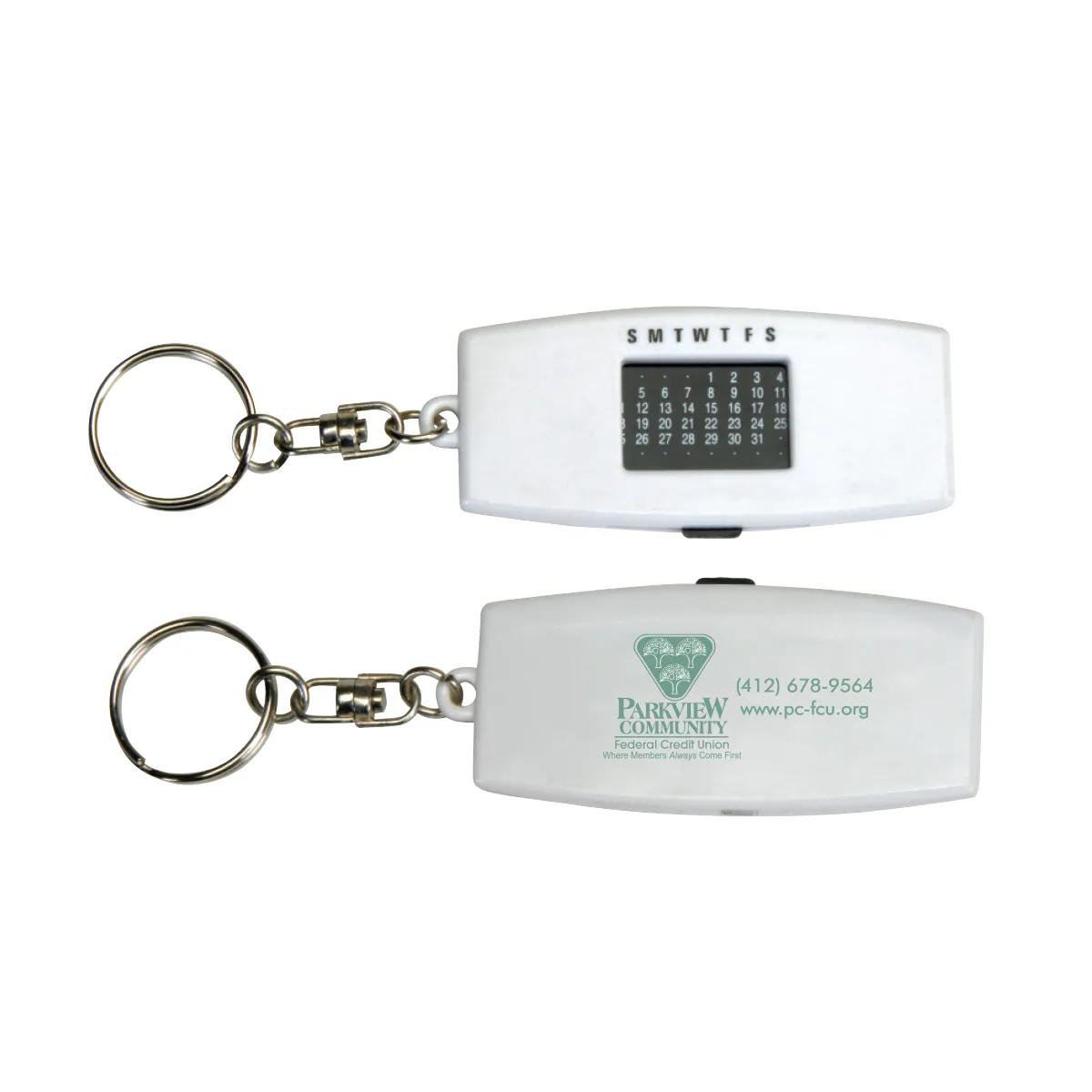 Perpetual Calendar Keychain 1000 Year Sliding - 2.88 x 1.38 in
