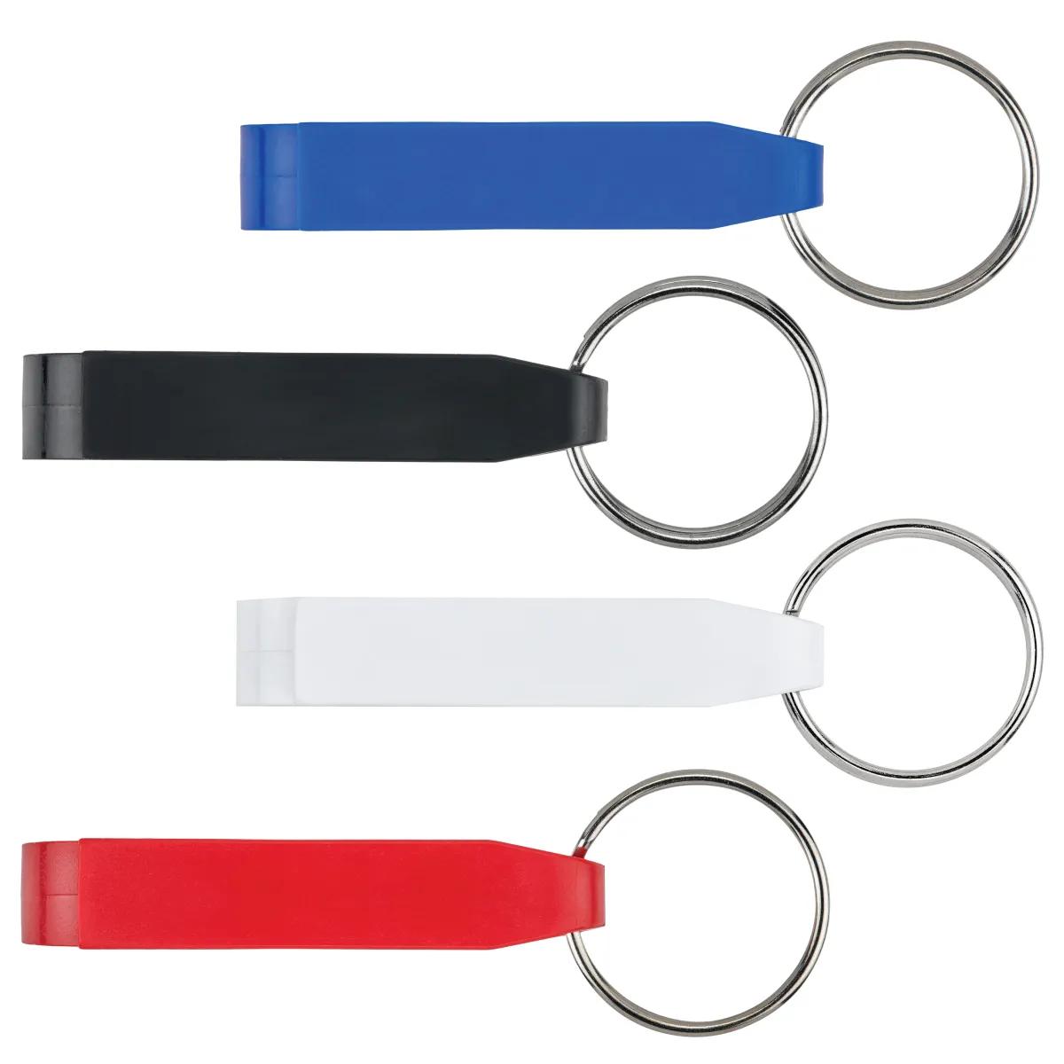 Bottle Opener Keychain with Can Tab Opener Plastic - 2.63 in - product view 6