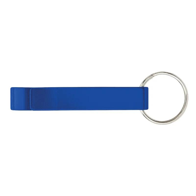 Anodized Aluminum Bottle Opener Keyring Laser Engraved - 2.25 in - product view 5