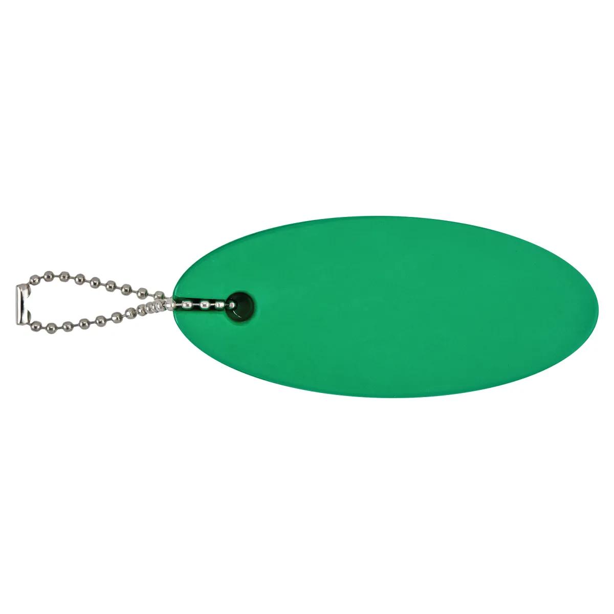 Oval Floating Keychain Soft Foam Water Safe Beaded - 3.25 x 1.5 in - product view 8
