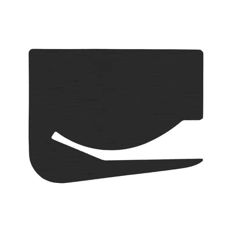 Magnetic Letter Opener Stainless Steel with Neodymium - 2.75 x 2.1 in - product view 3