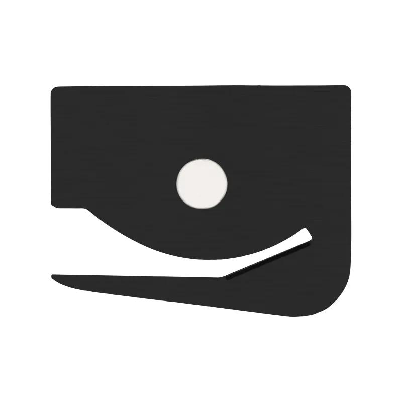 Magnetic Letter Opener Stainless Steel with Neodymium - 2.75 x 2.1 in - product view 5