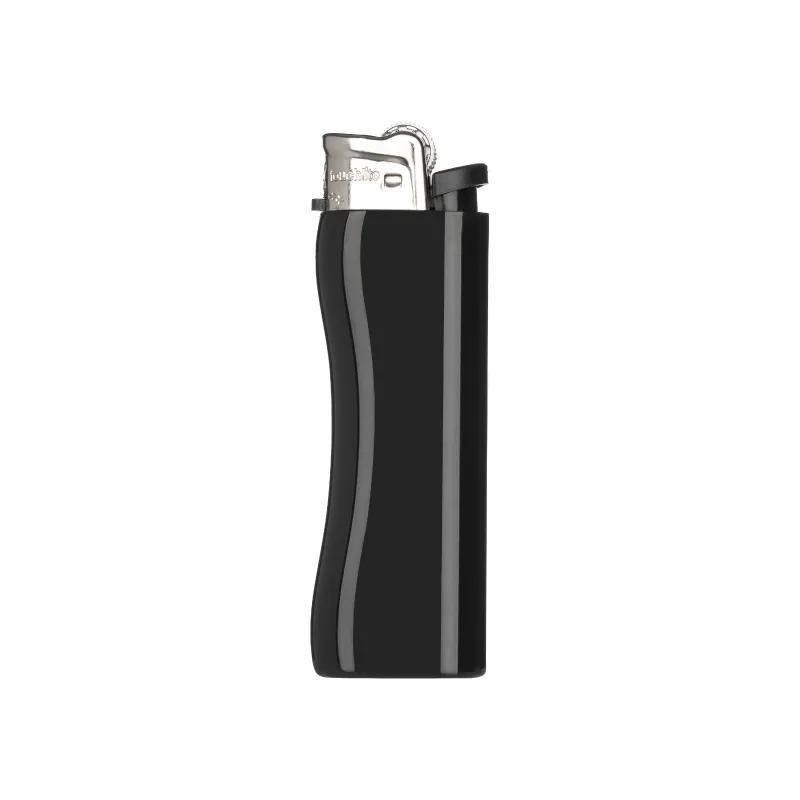 Refillable Pocket Lighter Flint Wheel Gloss Finish - 1 x 3.25 in - product view 3