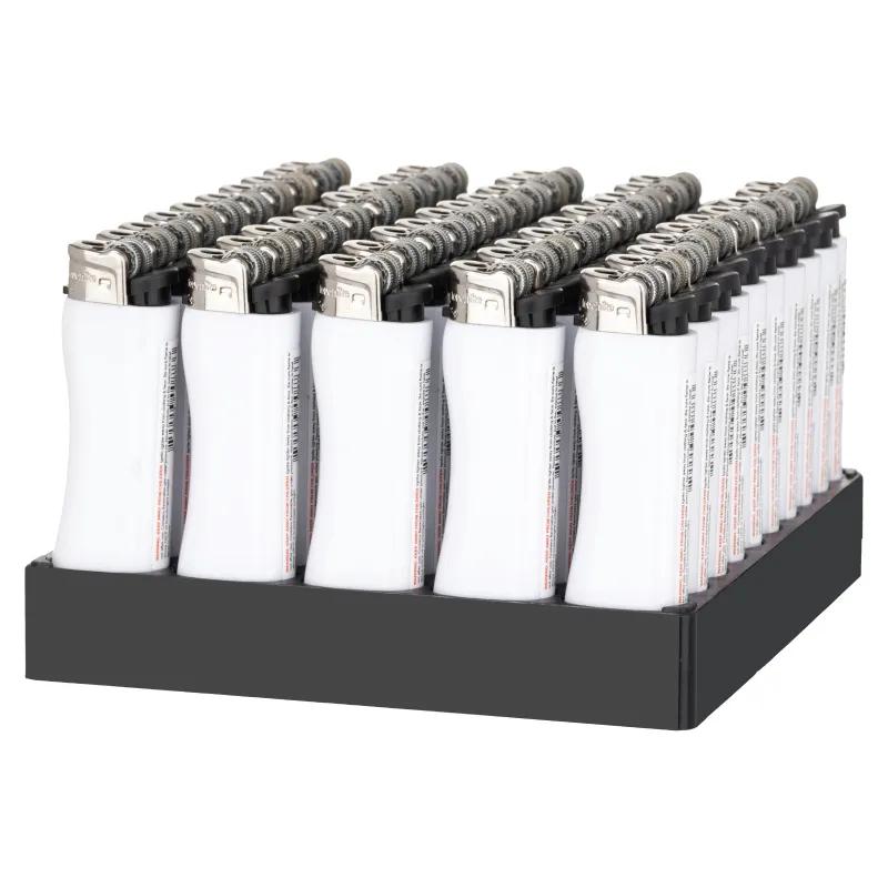 Refillable Pocket Lighter Flint Wheel Gloss Finish - 1 x 3.25 in - product view 5