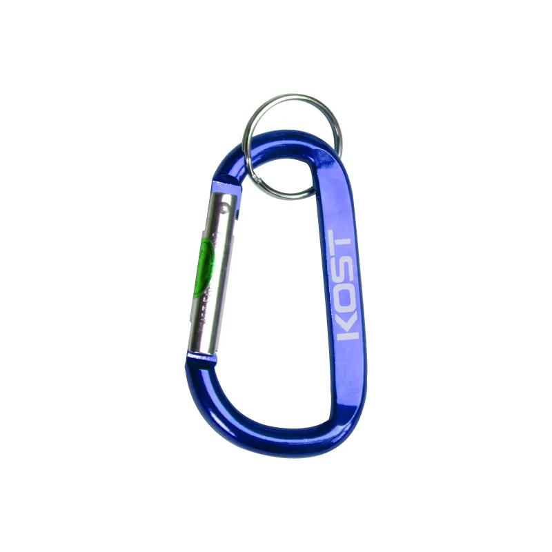 Large Anodized Carabiner Keyring 6mm Aluminum - 3 in