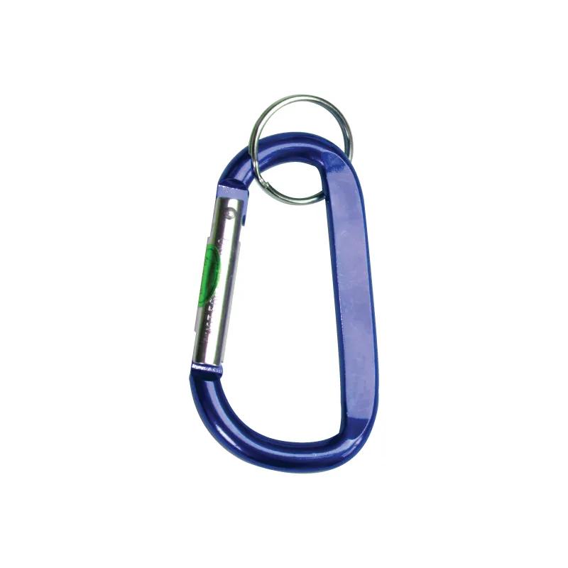 Large Anodized Carabiner Keyring 6mm Aluminum - 3 in - product view 2