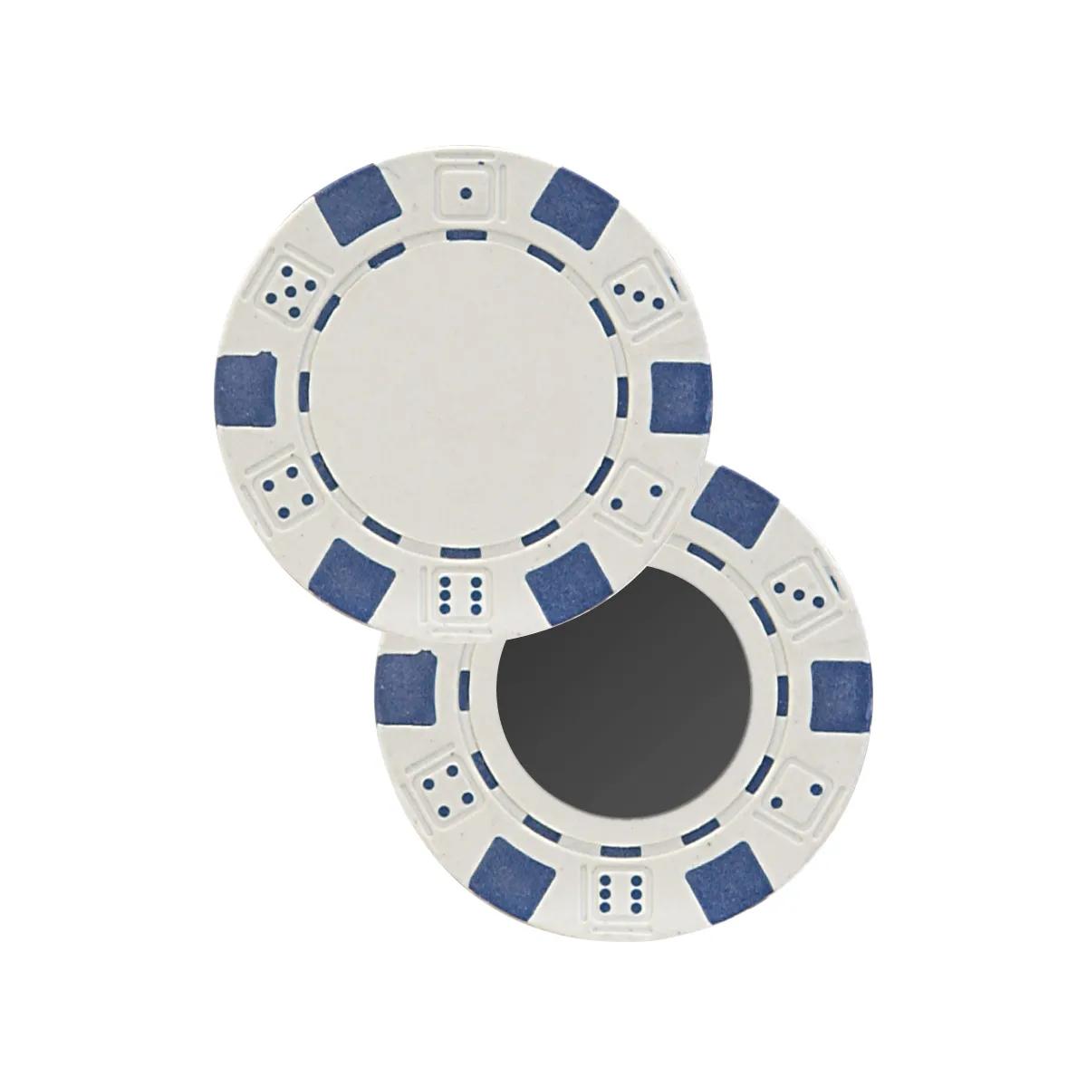 Clay Poker Chips Casino Weight with Magnet - 1.5 in - product view 2