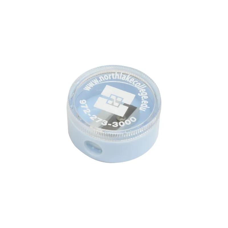Round Pencil Sharpener with Clear Lid Storage - 1.625 in