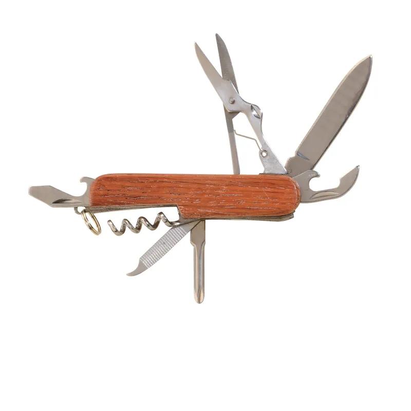 Rosewood Multi-Tool Knife 7-in-1 Swiss Style - 3 in - product view 3