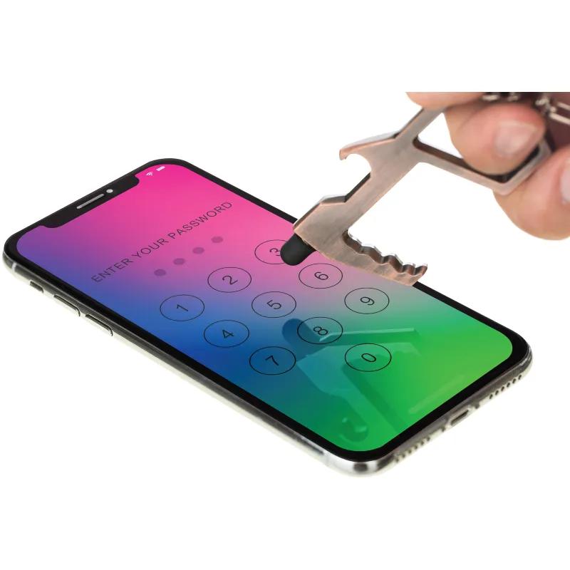 Door Opener Key with Stylus and Bottle Opener - 3.38 in - product view 3