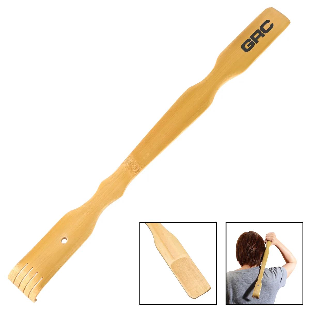 Bamboo Back Scratcher with Shoe Horn Handcrafted - 19 in