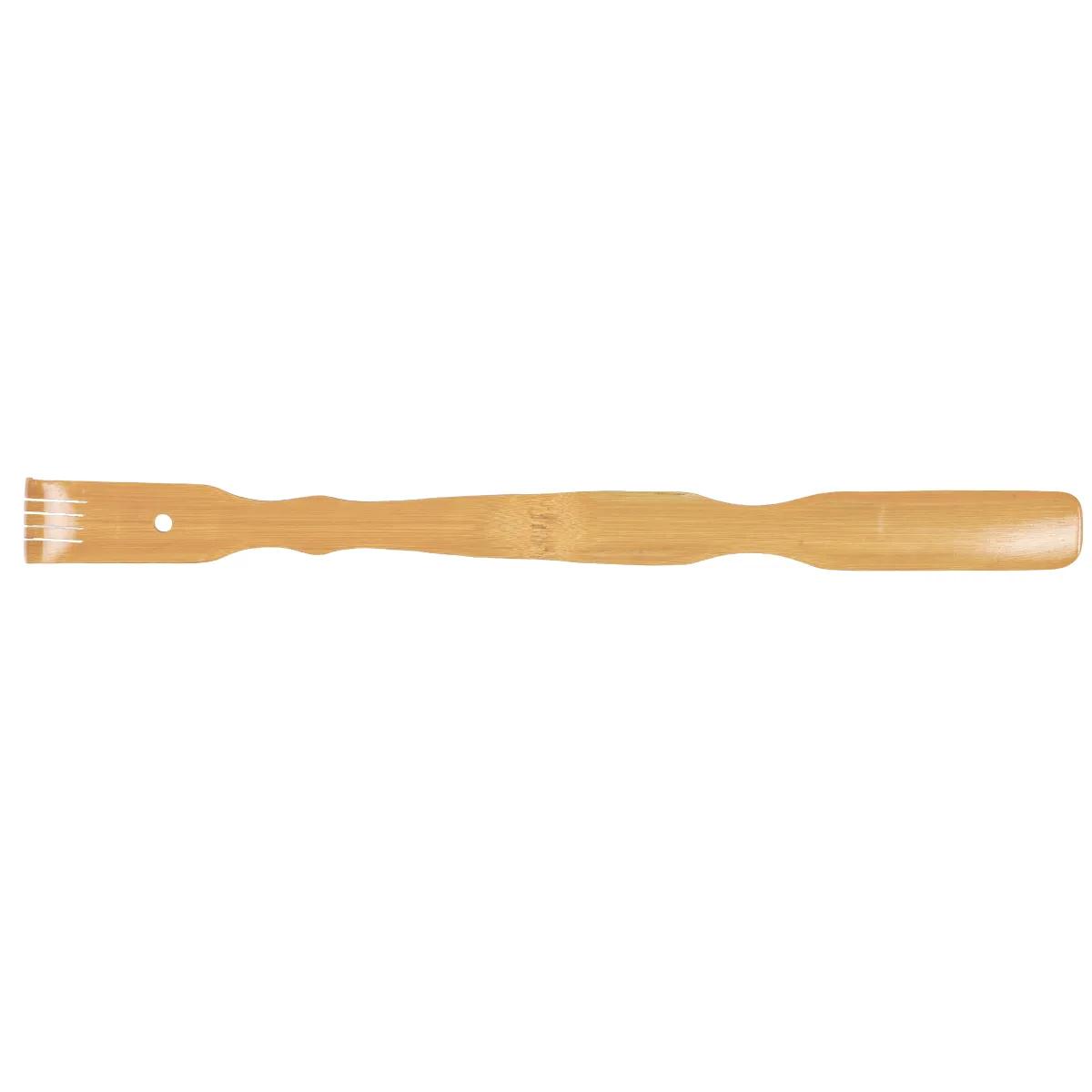 Bamboo Back Scratcher with Shoe Horn Handcrafted - 19 in - product view 2