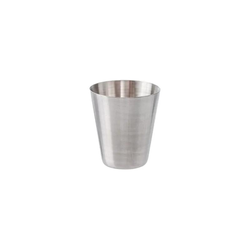 Mini Shot Glass Stainless Steel Brushed - 1 oz - product view 2