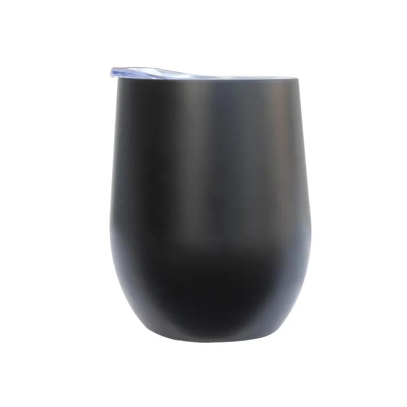 Insulated Stemless Wine Glass Vacuum Steel - 12 oz - product view 3
