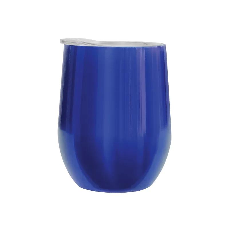 Insulated Stemless Wine Glass Vacuum Steel - 12 oz - product view 5