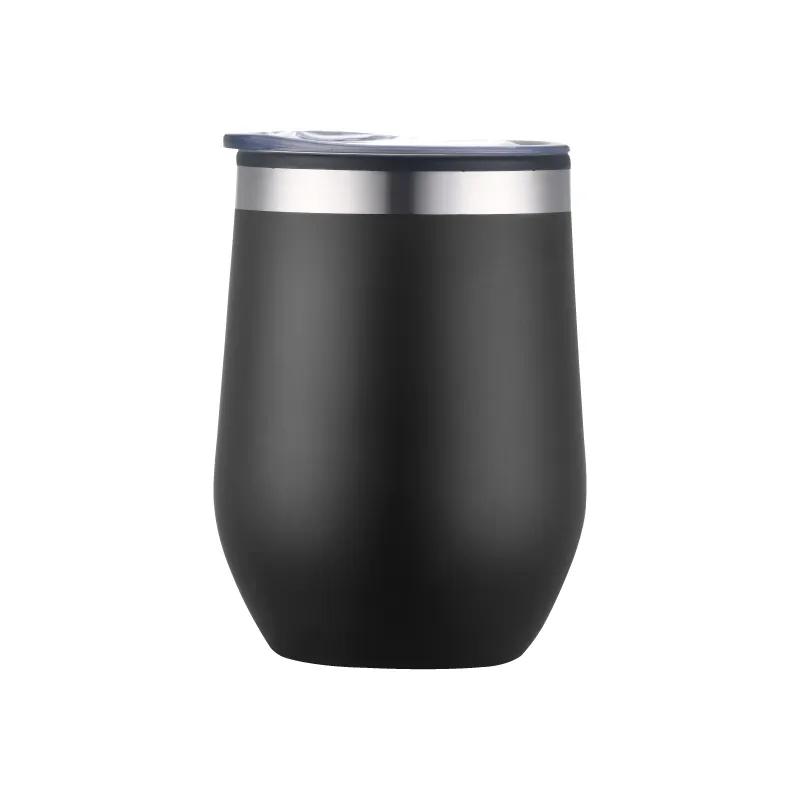 Stemless Wine Glass Double Wall Steel Liner - 12 oz - product view 3