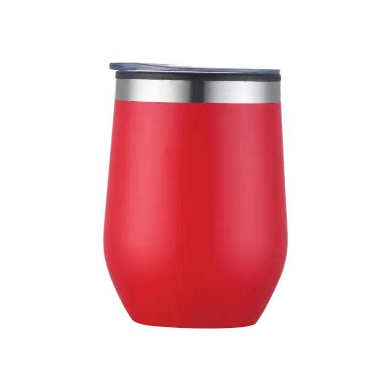 Stemless Wine Glass Double Wall Steel Liner - 12 oz - product view 4