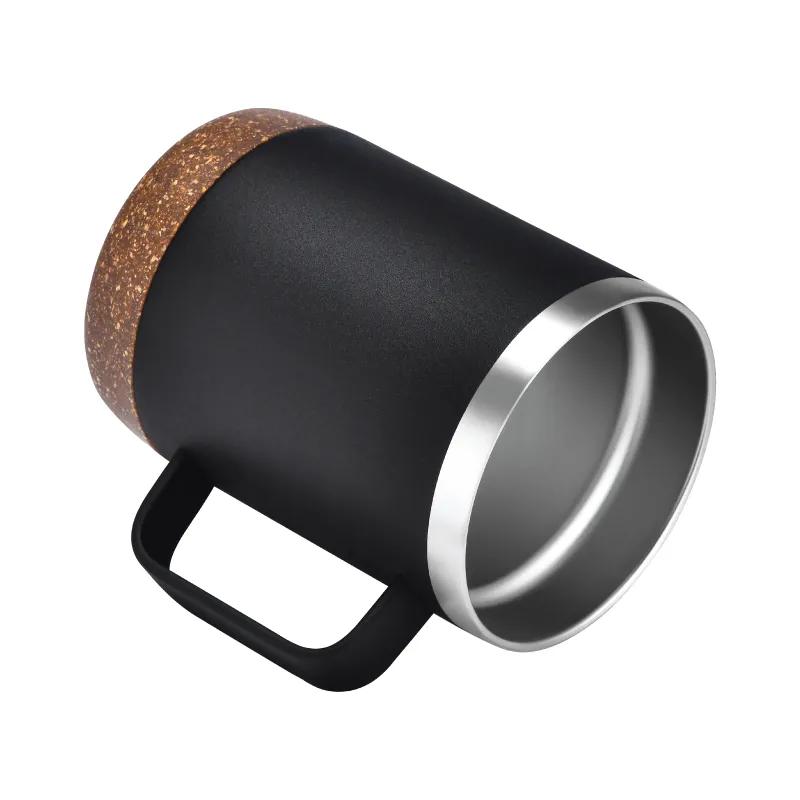 Insulated Tumbler Cork Bottom Copper Lined - 14 oz - product view 6