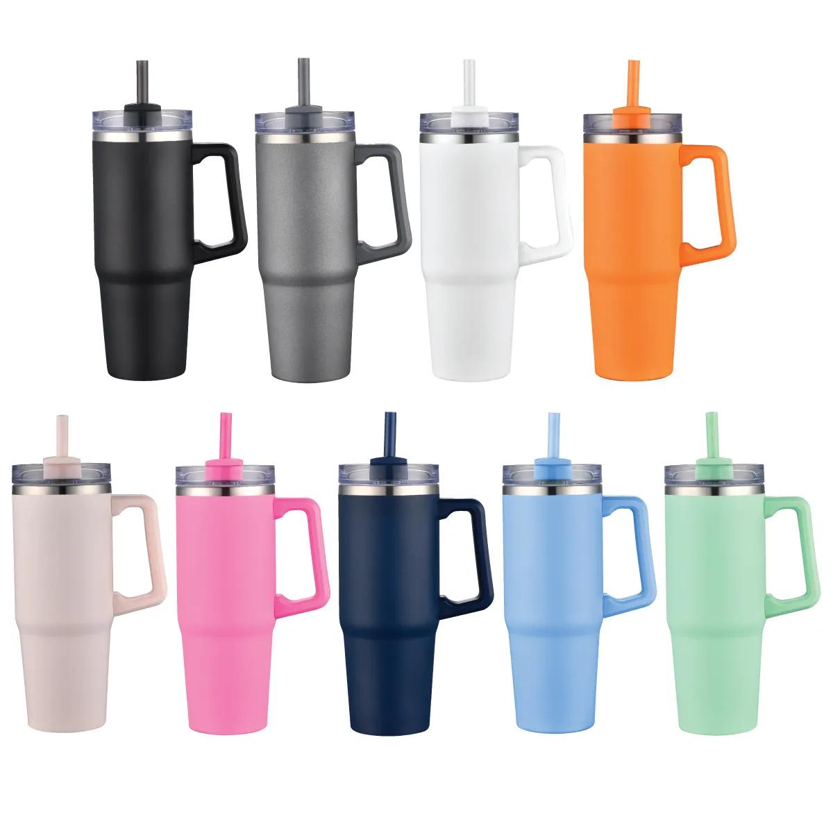 Vacuum Insulated Copper Lined Tumbler with Handle - 30 oz - product view 14