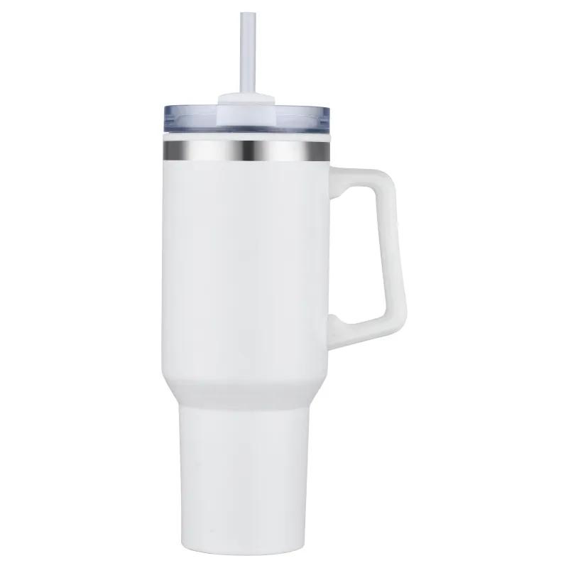 Double Wall Tumbler Plastic Liner Stainless Steel - 40 oz - product view 2