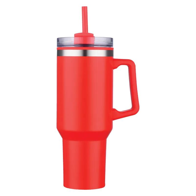 Double Wall Tumbler Plastic Liner Stainless Steel - 40 oz - product view 4