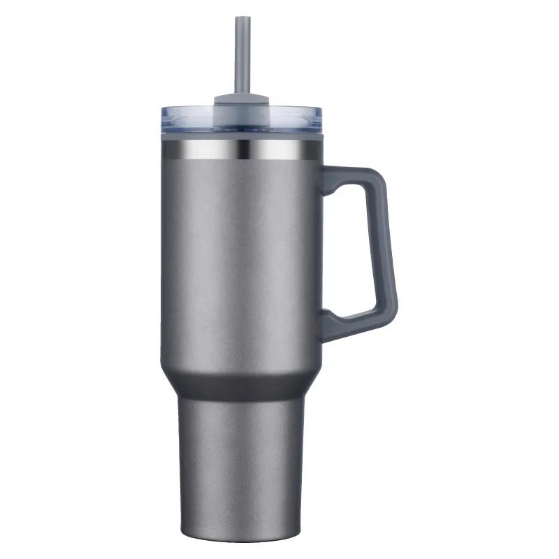 Double Wall Tumbler Plastic Liner Stainless Steel - 40 oz - product view 7