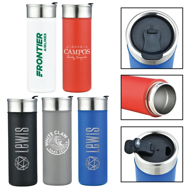Vacuum Insulated Water Bottle Flip Top Lid - 18 oz