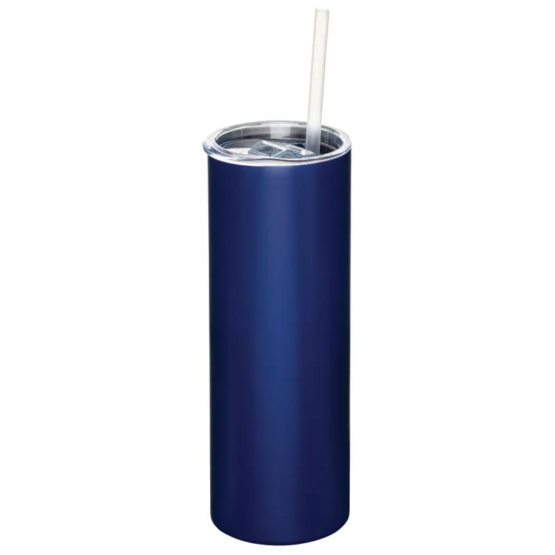 Skinny Vacuum Insulated Tumbler with Straw - 20 oz - product view 4
