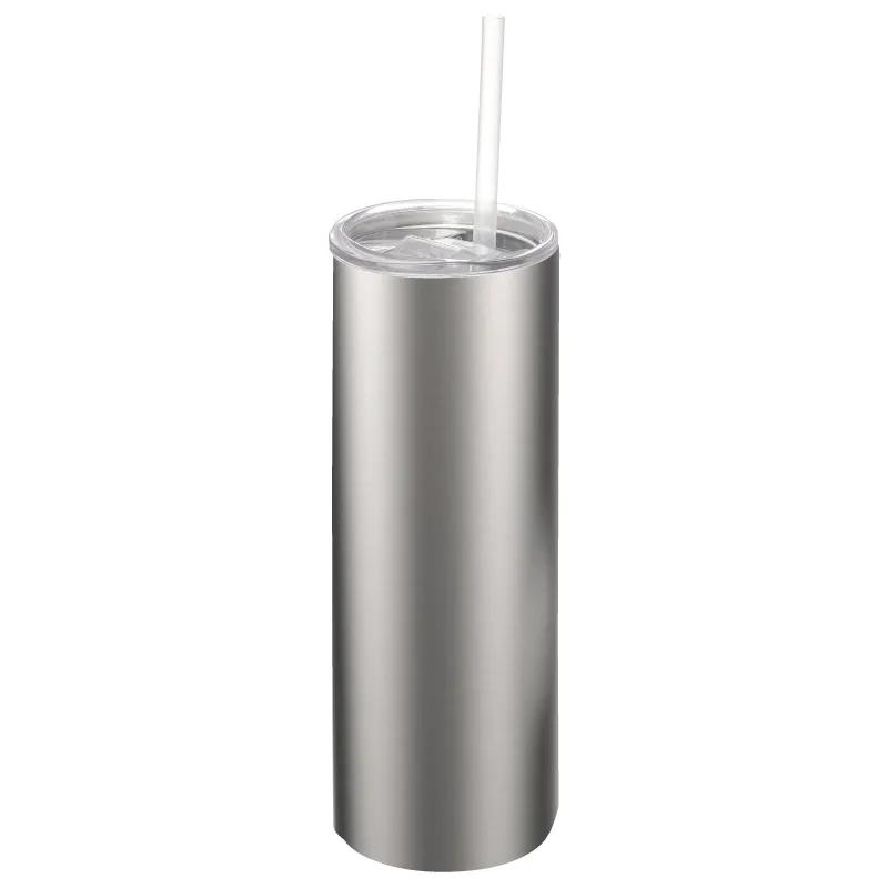 Skinny Vacuum Insulated Tumbler with Straw - 20 oz - product view 5