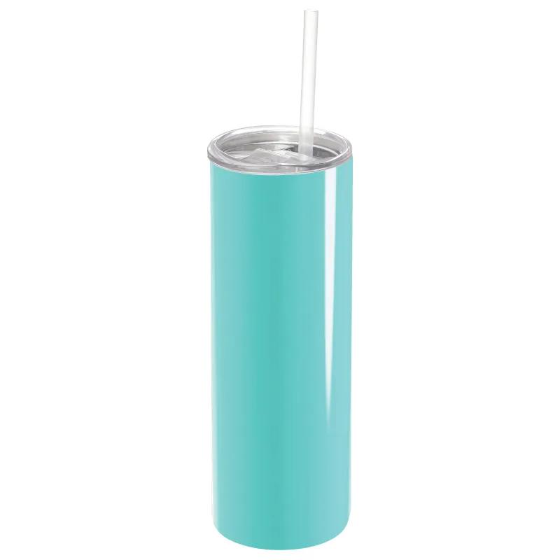 Skinny Vacuum Insulated Tumbler with Straw - 20 oz - product view 6