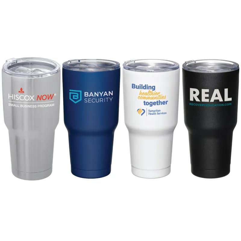 Insulated Tumbler Powder Coated Stainless Steel - 30 oz