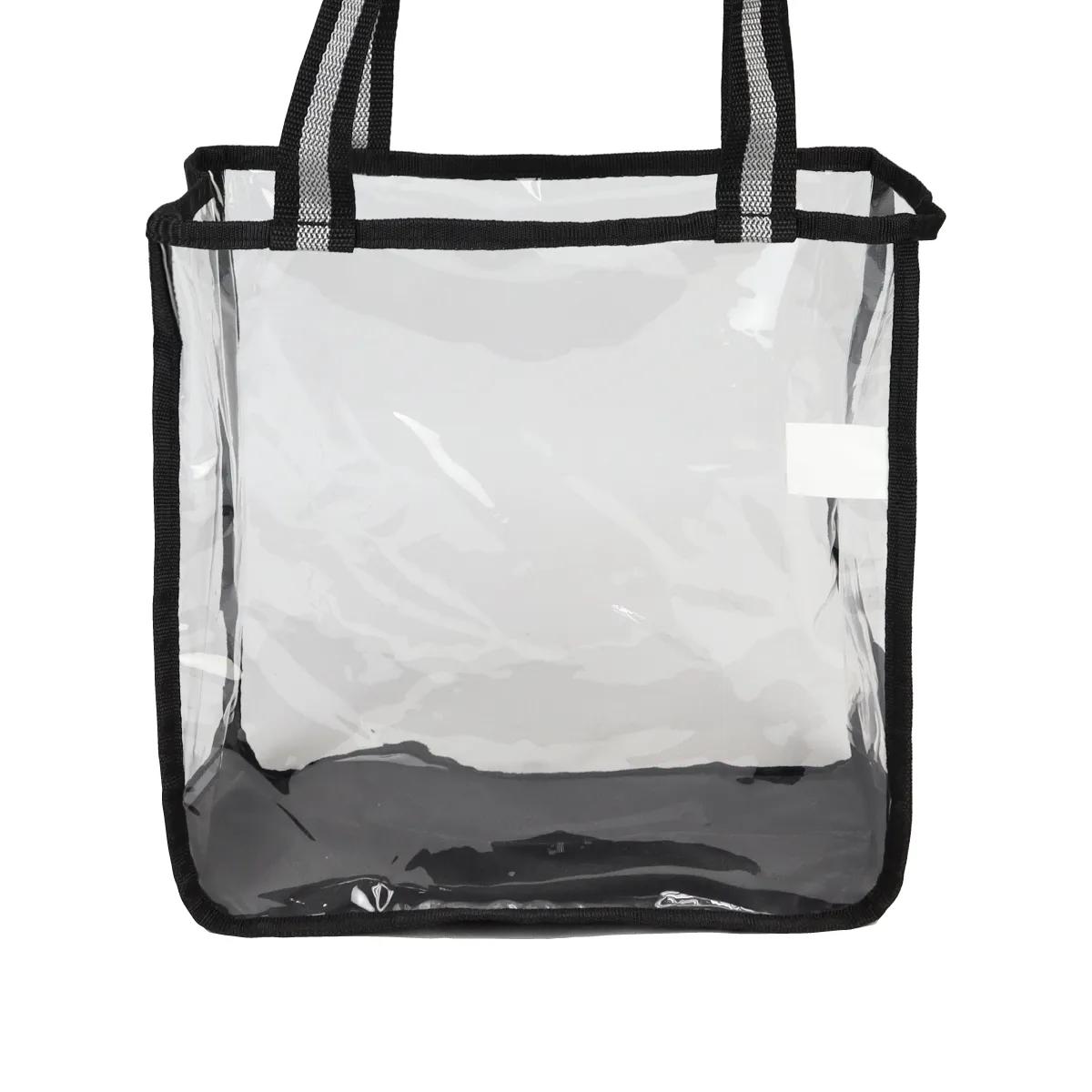 Clear Stadium Tote Bag Soft TPU BPA Free - 12 x 12 x 6 in - product view 2