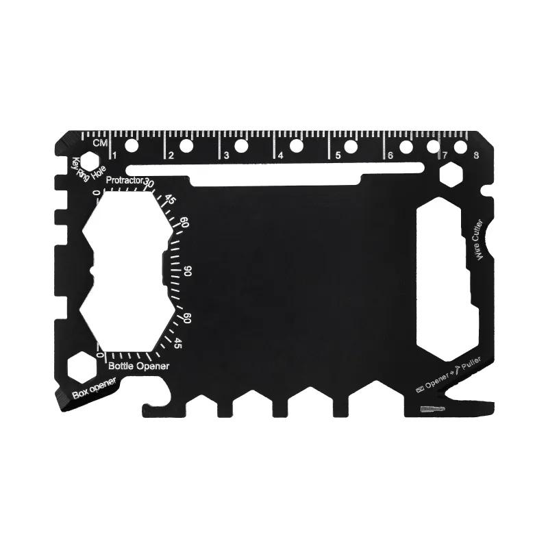 Tactical Multi Tool Card Hex Wrenches Bicycle Keys - Credit Size - product view 6