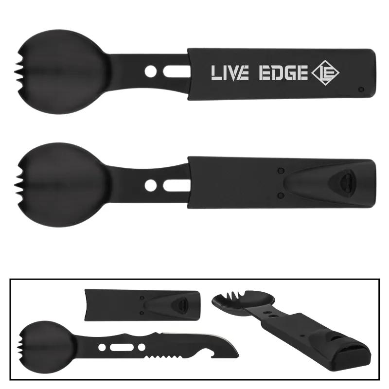 Camping Multi-Tool Spork with Knife Stainless Steel - 6.75 in