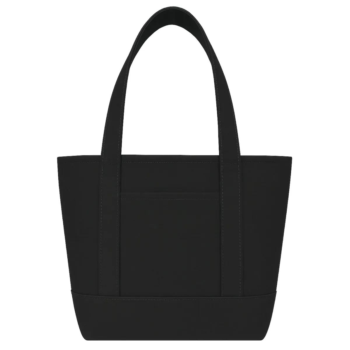 Custom Mini Tote Bag Canvas 14 oz with Slip Pockets - 13 x 11 in - product view 10