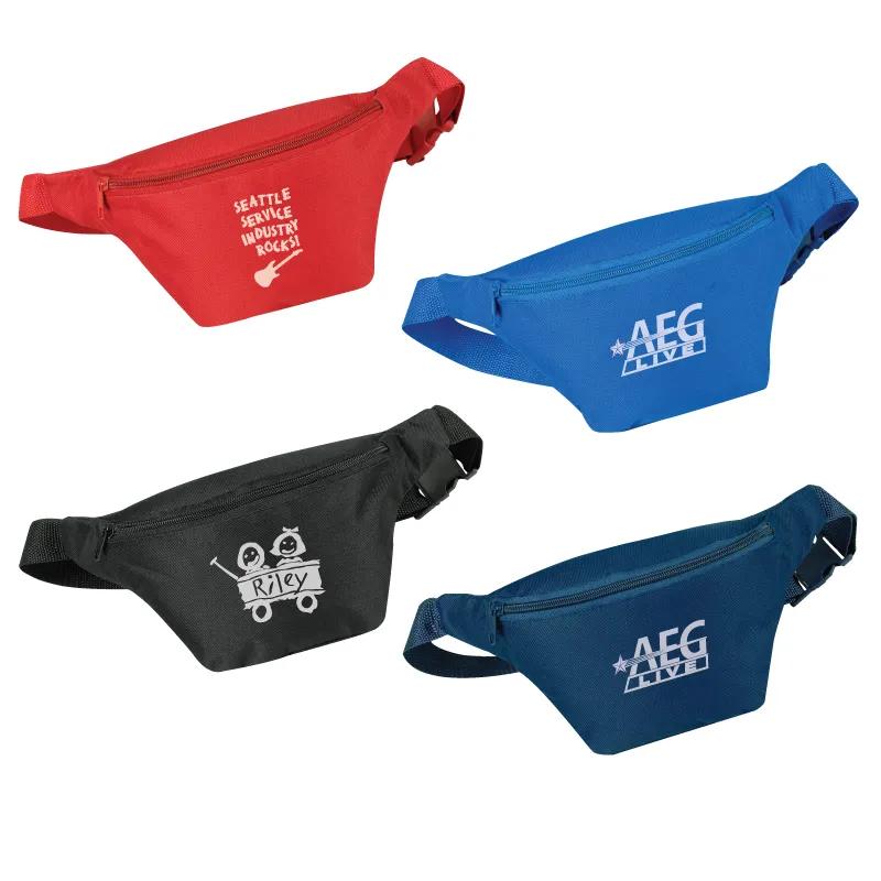 Fanny Pack 600D Polyester Adjustable Waist Strap - 9 x 4.5 in