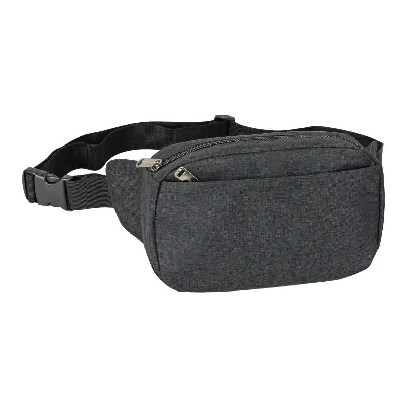 Heather Fanny Pack 3-Zipper Organizer - 9 x 6 x 2.5 in - product view 2
