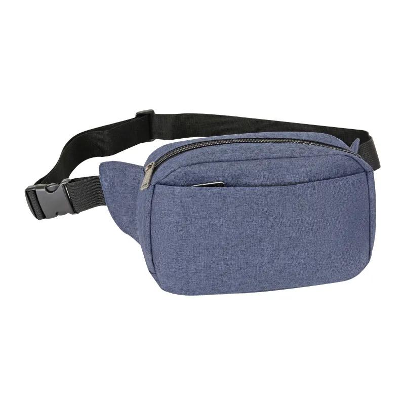 Heather Fanny Pack 3-Zipper Organizer - 9 x 6 x 2.5 in - product view 3