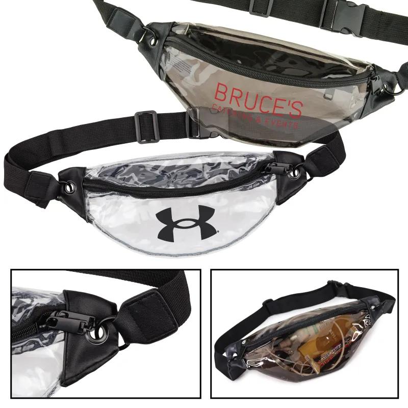 Transparent Zippered Fanny Pack - product view 1