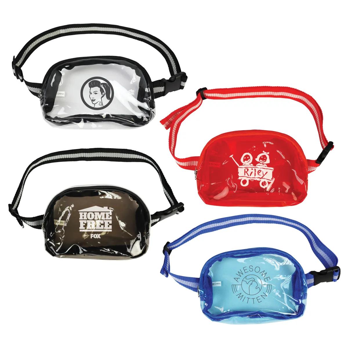Crossbody Stadium Sling Pack Clear TPU - 7.5 x 5.1 x 2.4 in