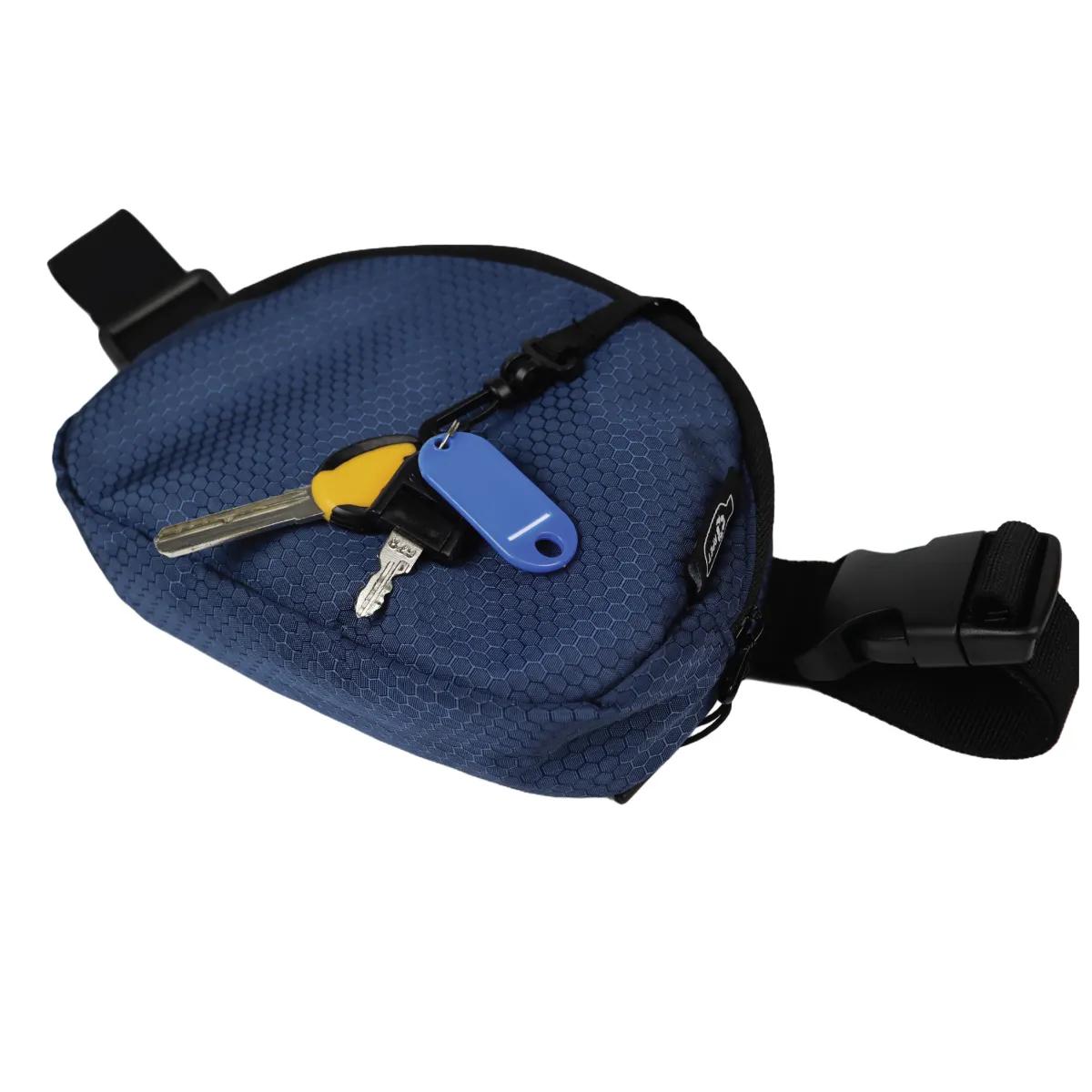 Honeycomb Crossbody Sling Pack Recycled RPET - 7.6 x 5.4 x 2.1 in - product view 10