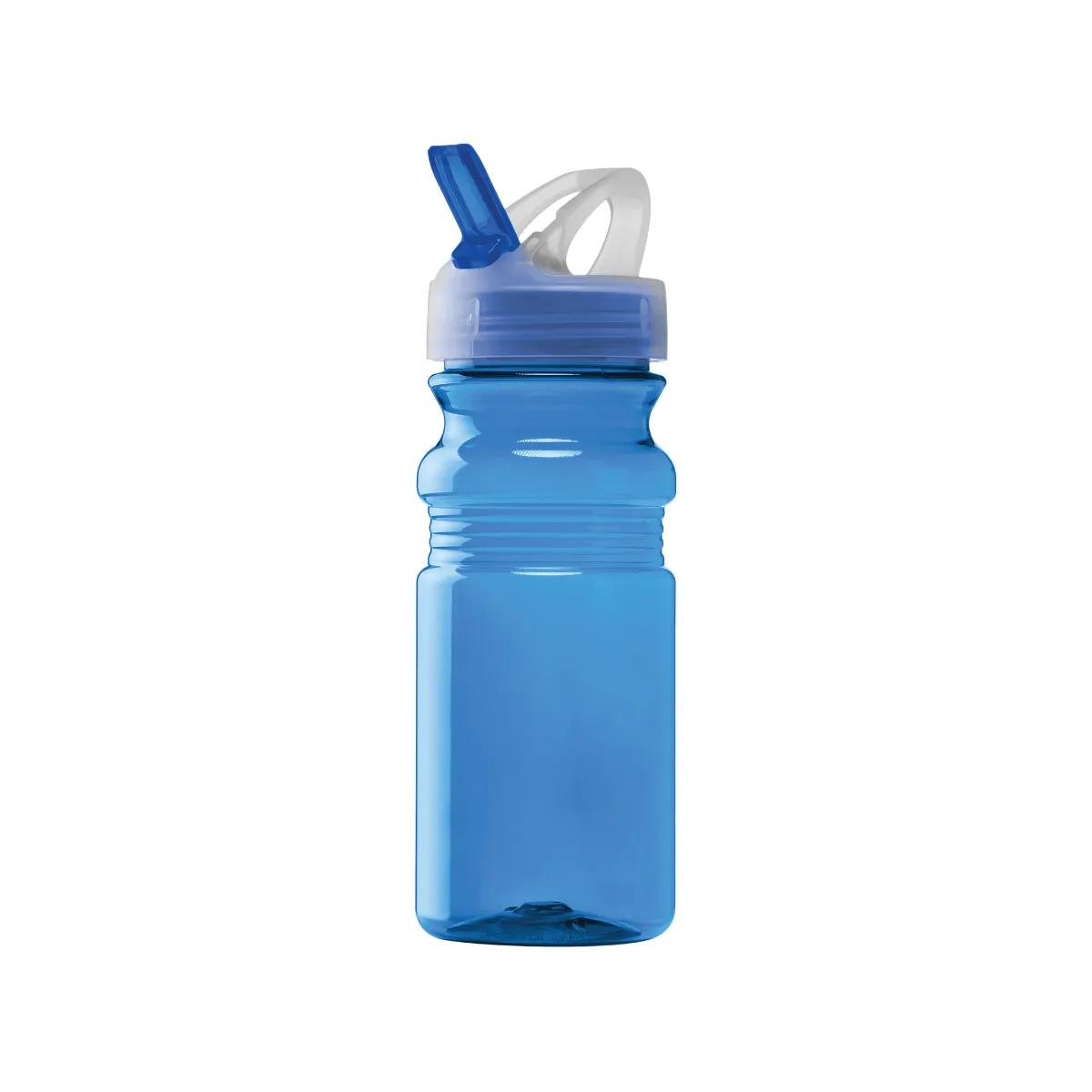 Bike Water Bottle PET Flip Spout Made in USA - 20 oz - product view 4