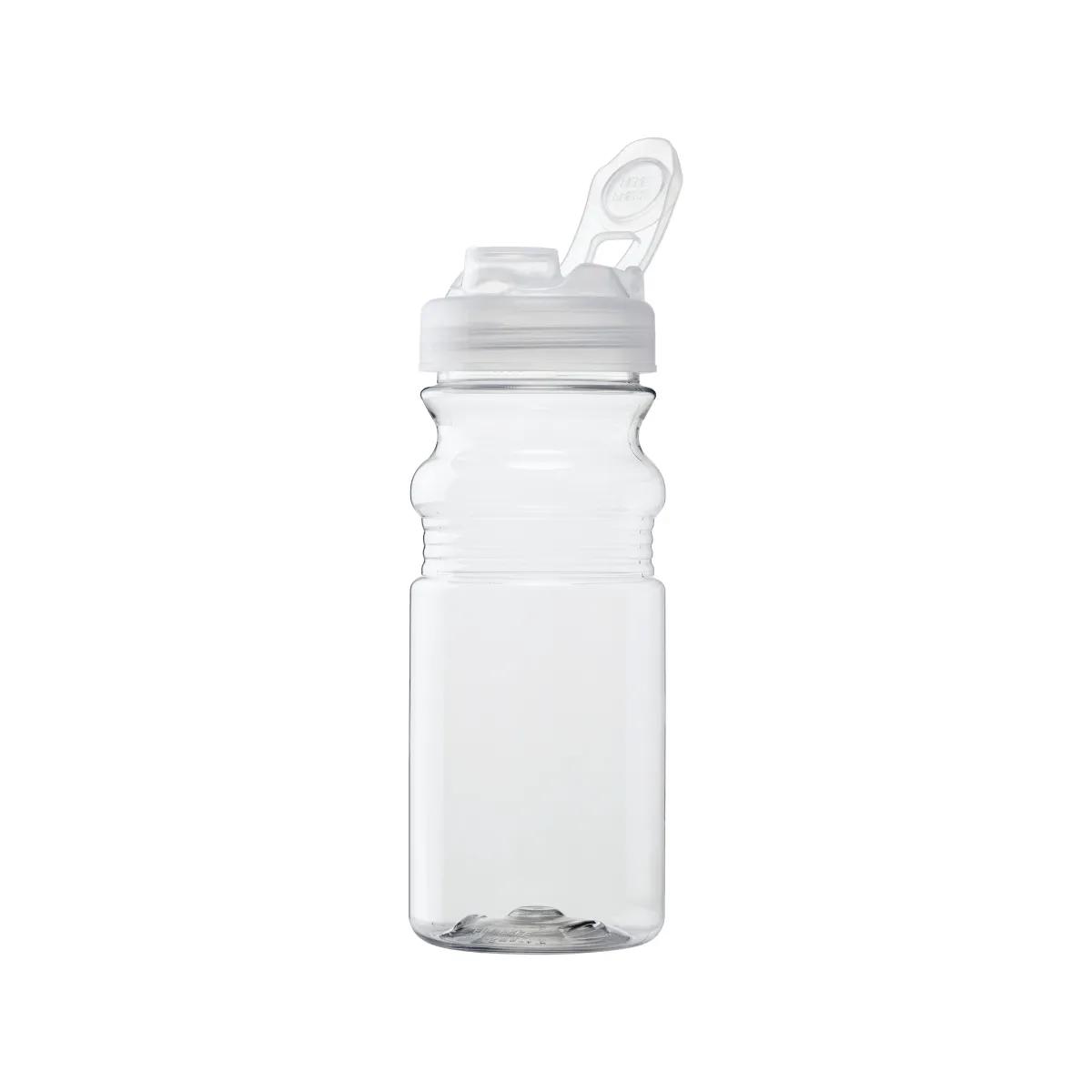 Bike Water Bottle PET Flip Cap Recyclable - 20 oz - product view 2