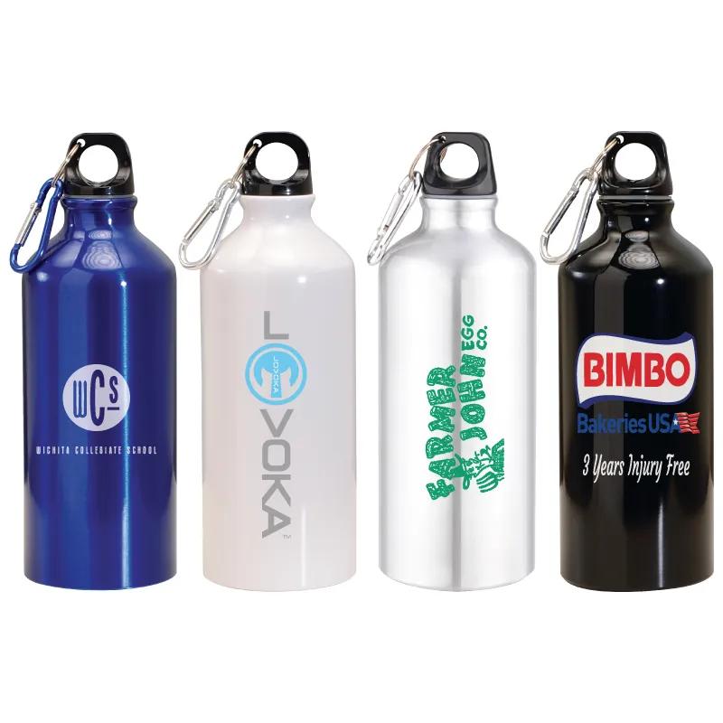 Aluminum Water Bottle Carabiner Lightweight - 20 oz