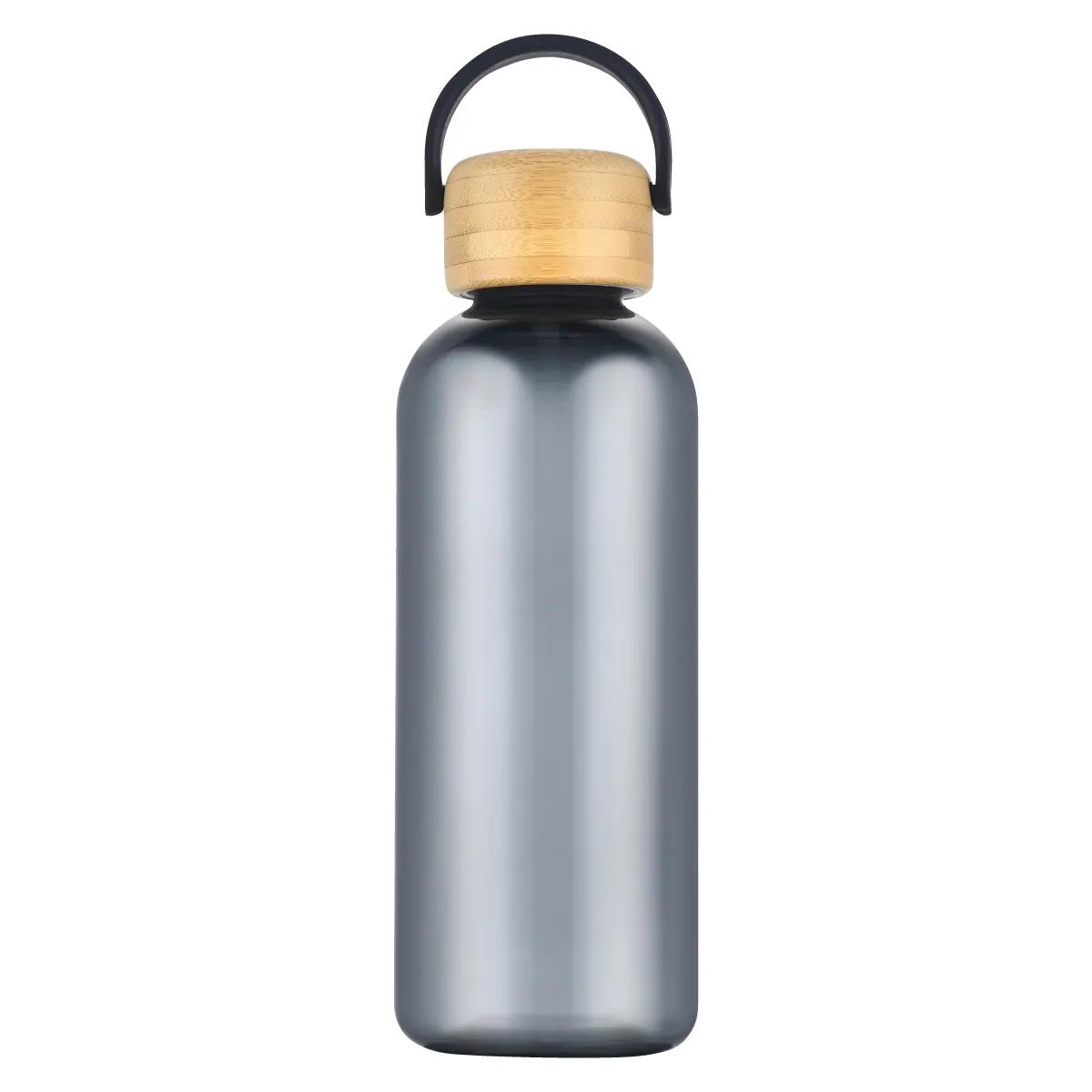 RPET Water Bottle Bamboo Lid Recycled Plastic - 21 oz - product view 3